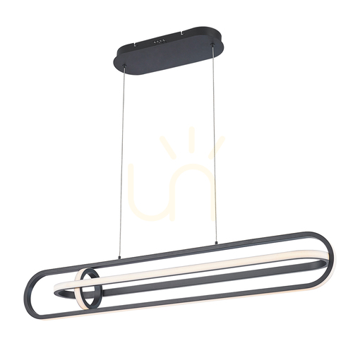 Kontrollera DEMARK ö-lampa - Matt svart QUINTIESSE