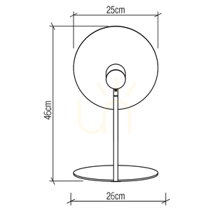 DOT QUINTIESSE bordslampa small 2