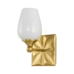 EPSILON vägglampa - 1 ljuskälla - Äldre mässing QUINTIESSE small 6