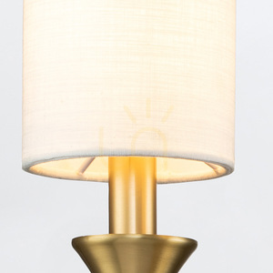 EPSILON vägglampa - 2 ljuskällor - Äldre mässing QUINTIESSE small 4