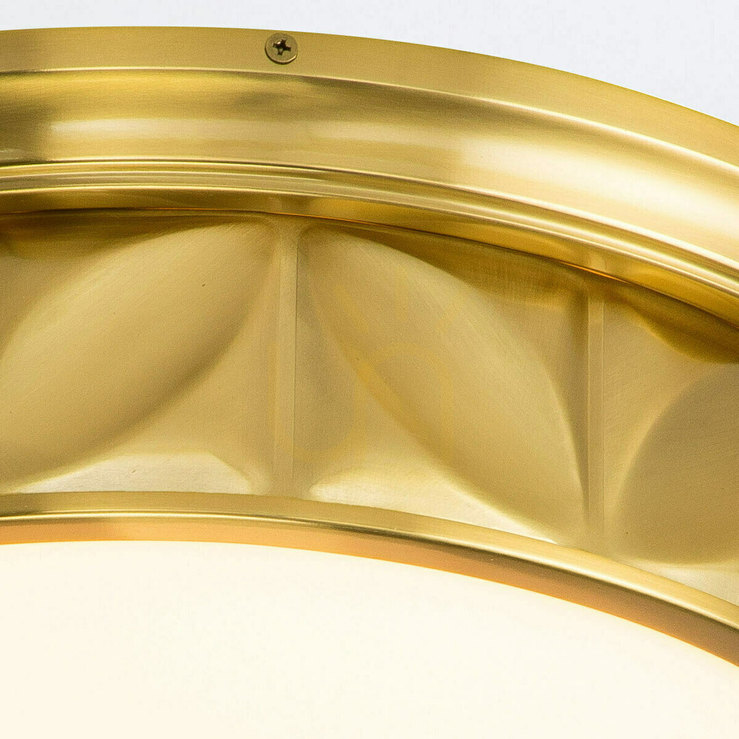 Utsikt Plafond EPSILON - 3 ljuskällor - Äldre mässing QUINTIESSE Plafond EPSILON - 3 ljuskällor - Äldre mässing QUINTIESSE