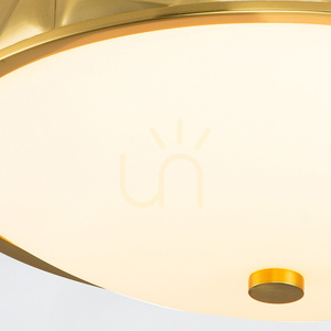 Plafond EPSILON - 3 ljuskällor - Äldre mässing QUINTIESSE 3 Plafond EPSILON - 3 ljuskällor - Äldre mässing QUINTIESSE small 3