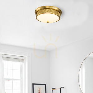 Plafond EPSILON - 3 ljuskällor - Äldre mässing QUINTIESSE 5 Plafond EPSILON - 3 ljuskällor - Äldre mässing QUINTIESSE small 5