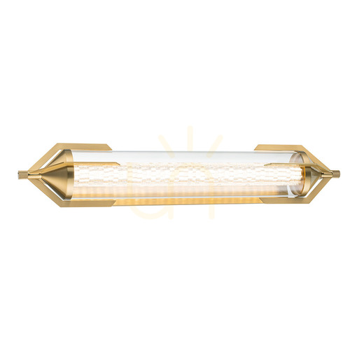 Kontrollera ESPADA vägglampa - Borstat guld QUINTIESSE