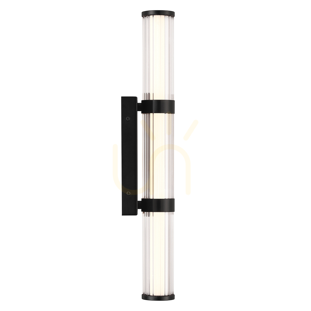 Display Medium LED-vägglampa FAYTON - Matt svart QUINTIESSE Medium LED-vägglampa FAYTON - Matt svart QUINTIESSE