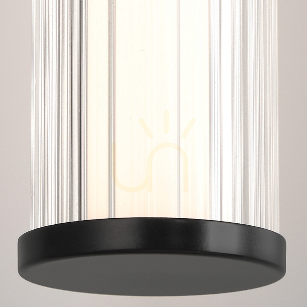 Kontrollera Medium LED-vägglampa FAYTON - Matt svart QUINTIESSE Medium LED-vägglampa FAYTON - Matt svart QUINTIESSE