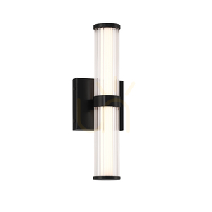 FAYTON liten LED-vägglampa - Matt svart QUINTIESSE small 0