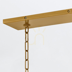 FLORA ö-lampa - 10 ljuskällor - Oxiderat guld QUINTIESSE small 5