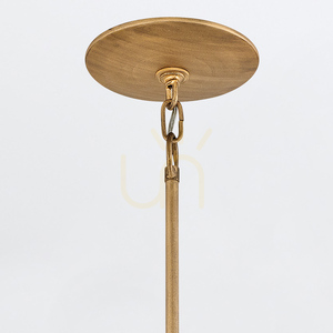 FLORA taklampa - 3 ljuskällor - Oxiderat guld QUINTIESSE small 6