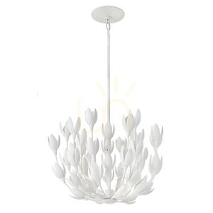 FLORA taklampa - 3 ljuskällor - QUINTIESSE strukturgips small 0