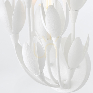 FLORA vägglampa - 3 ljuskällor - QUINTIESSE strukturputs small 5