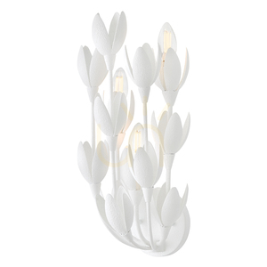 FLORA vägglampa - 3 ljuskällor - QUINTIESSE strukturputs small 0