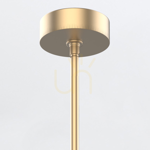 FLORIANA stor LED-pendellampa - Naturell mässing QUINTIESSE small 5