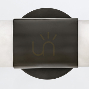 Stor LED-vägglampa IBIZA - Oxiderad svart QUINTIESSE small 6