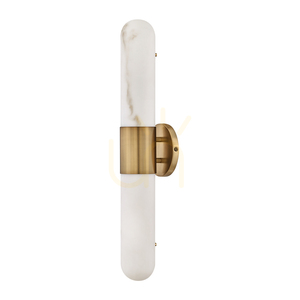 Stor LED-vägglampa IBIZA - Klassisk mässing QUINTIESSE small 0