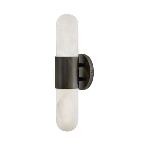 Kontrollera Medium LED-vägglampa IBIZA - Oxiderad svart QUINTIESSE