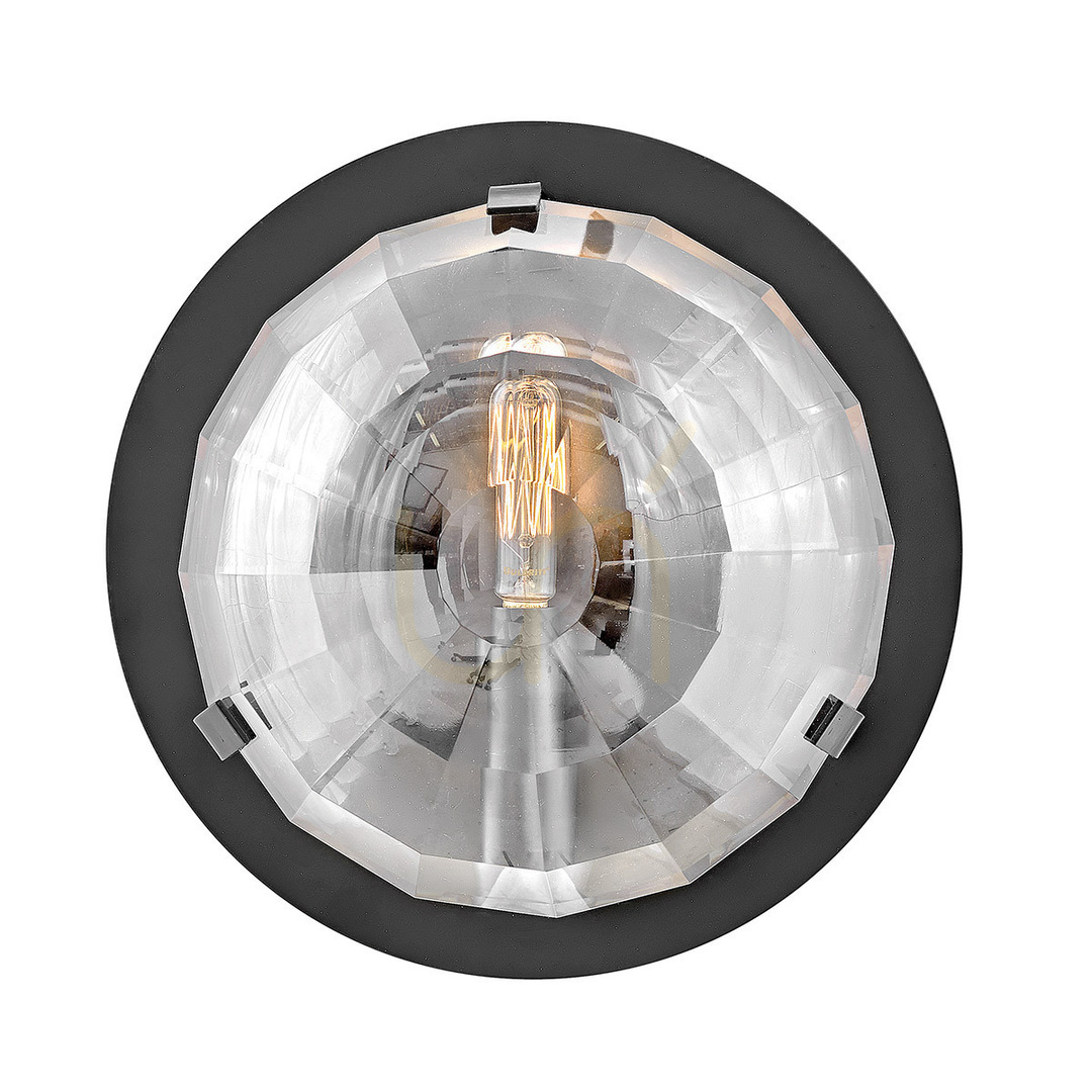 Utsikt LEO vägglampa - 1 ljuskälla - Svart QUINTIESSE LEO vägglampa - 1 ljuskälla - Svart QUINTIESSE