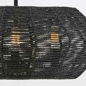 Quintiesse Luca pendel- / taknära armatur, svart, 3×E14 small 5