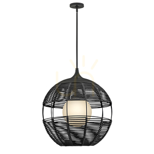 MADDOX medium taklampa - 1 ljuskälla - Svart QUINTIESSE small 1