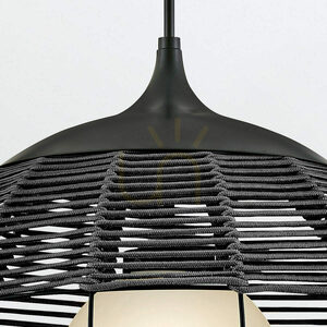 MADDOX medium taklampa - 1 ljuskälla - Svart QUINTIESSE small 3