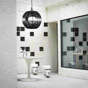 MADDOX medium taklampa - 1 ljuskälla - Svart QUINTIESSE small 8