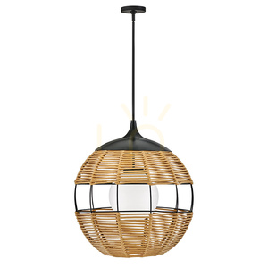 MADDOX medium taklampa - 1 ljuskälla - Svart, karamellbeige QUINTIESSE small 7