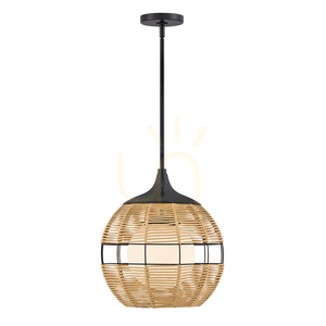 MADDOX liten taklampa - 1 ljuskälla - Svart, karamellbeige QUINTIESSE 1 MADDOX liten taklampa - 1 ljuskälla - Svart, karamellbeige QUINTIESSE small 1
