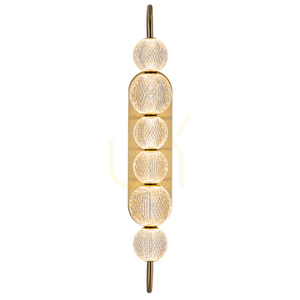 MARNI LED-vägglampa - Naturell mässing QUINTIESSE small 1