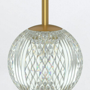 MARNI medium LED-bordslampa - Naturlig mässing QUINTIESSE small 3