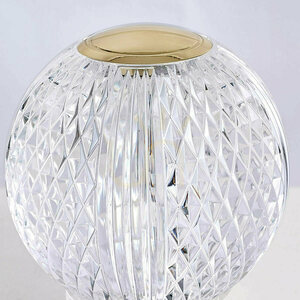 Liten LED-bordslampa Quintiesse Marni QN-MARNI-TL-S-NBR, naturlig mässing small 9