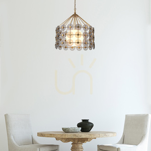 MERIDIAN taklampa - 3 ljuskällor - Blekguld QUINTIESSE 6 MERIDIAN taklampa - 3 ljuskällor - Blekguld QUINTIESSE small 6