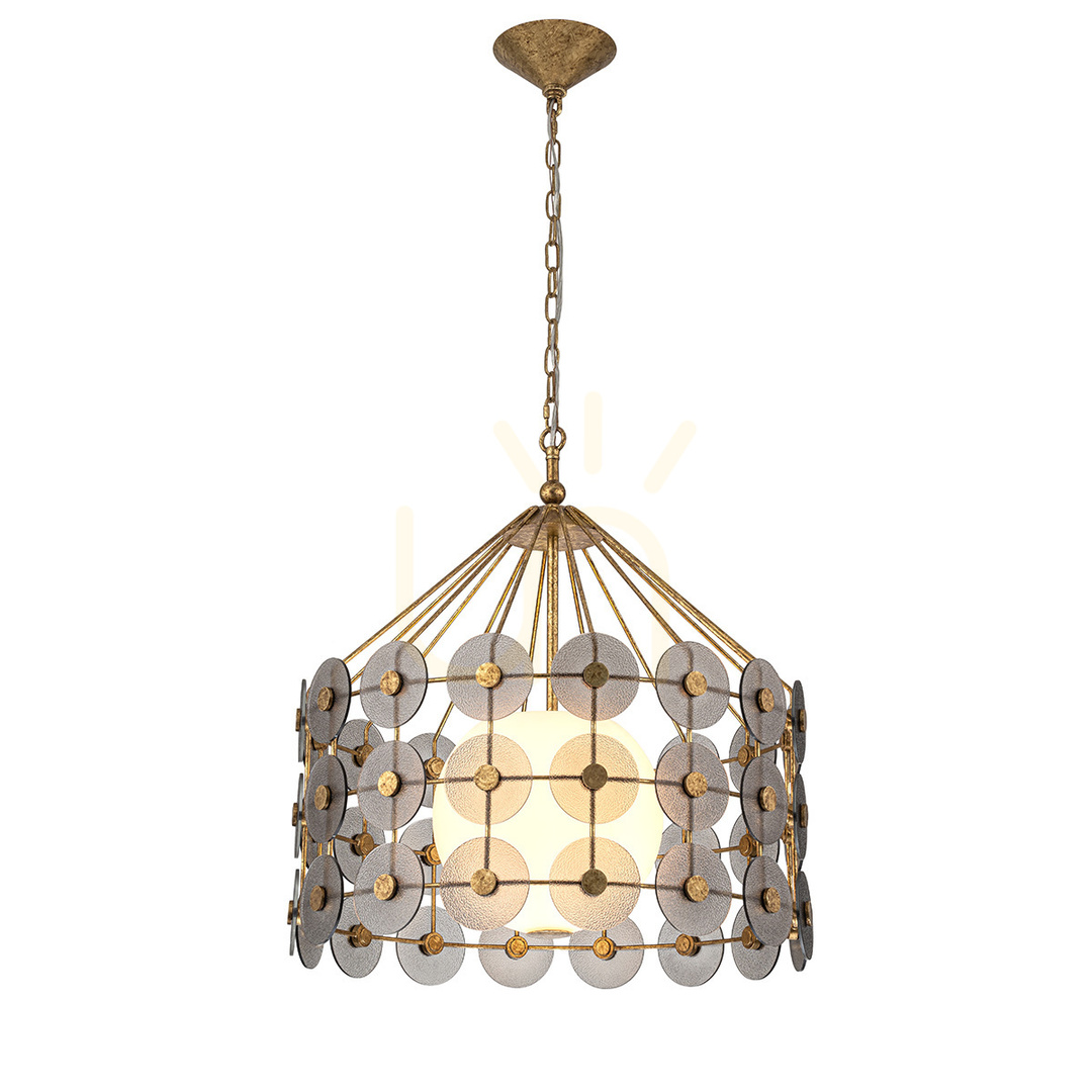 Kontrollera MERIDIAN taklampa - 3 ljuskällor - Blekguld QUINTIESSE MERIDIAN taklampa - 3 ljuskällor - Blekguld QUINTIESSE