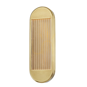 Medium LED-vägglampa PALAIS - Vintage mässing QUINTIESSE small 0