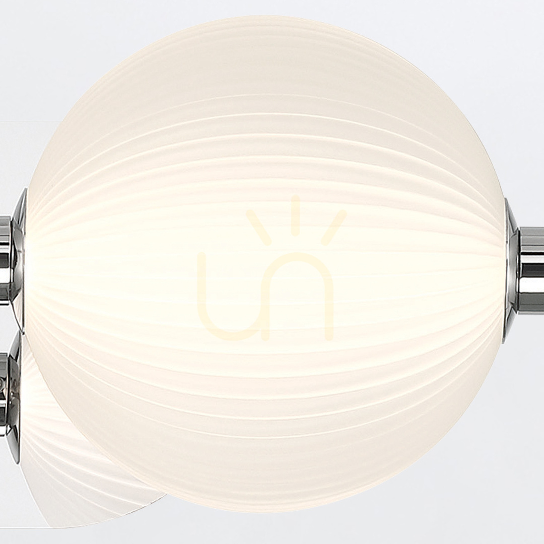 Utsikt PALMAS vägglampa - 2 ljuskällor - Polerat nickel QUINTIESSE PALMAS vägglampa - 2 ljuskällor - Polerat nickel QUINTIESSE