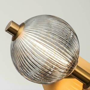 Vägglampa Quintiesse Palmas 3-ljus borstat guld LED 27 W 3000 K IP44 small 3