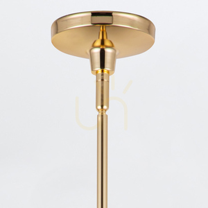 PALMETTO taklampa - 1 ljuskälla - Polerad mässing QUINTIESSE small 5