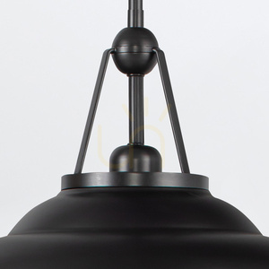PALMETTO taklampa - 1 ljuskälla - Urban brown QUINTIESSE small 4