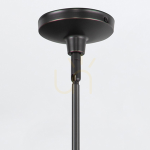 PALMETTO taklampa - 1 ljuskälla - Urban brown QUINTIESSE small 5