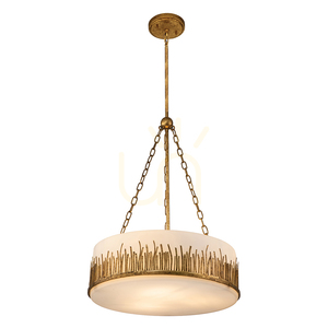 SAWGRASS taklampa - 3 ljuskällor - Petal gold QUINTIESSE small 0