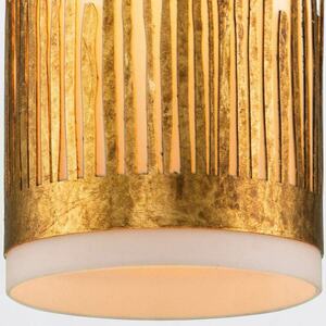 Quintiesse Sawgrass 1-ljuspunkts pendellampa bladguld small 1