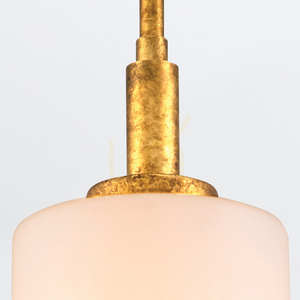 Quintiesse Sawgrass 1-ljuspunkts pendellampa bladguld small 3