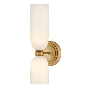 Vägglampa TALLULAH - 2 ljuskällor - Lackad mässing QUINTIESSE small 0