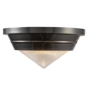 Liten plafond WILLARD - 1 ljuskälla - Urban brown QUINTIESSE small 1