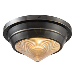 Liten plafond WILLARD - 1 ljuskälla - Urban brown QUINTIESSE small 0