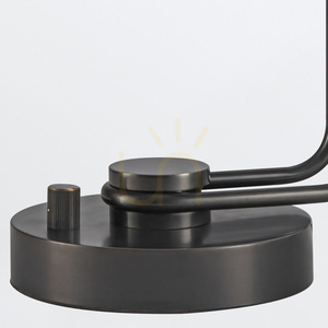 Quintiesse Wynwood bordslampa 1×E27, brun Urban Bronze, 56,5 cm small 4