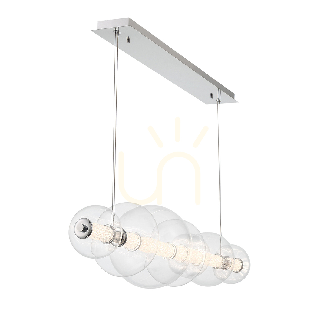 Display ATOMO ö-lampa - 7 ljuskällor - Polerad krom QUINTIESSE ATOMO ö-lampa - 7 ljuskällor - Polerad krom QUINTIESSE