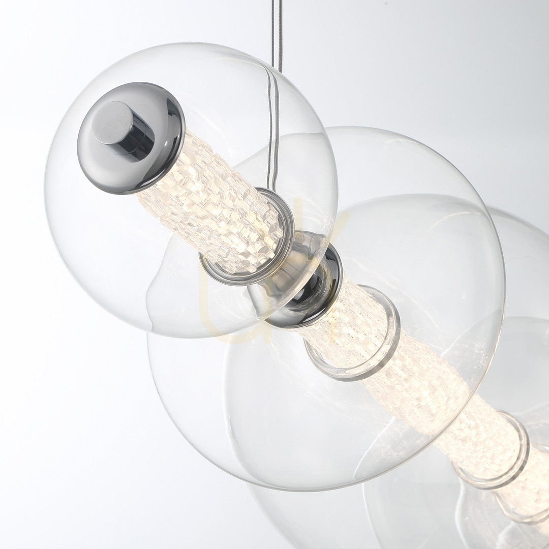 Visa ATOMO ö-lampa - 7 ljuskällor - Polerad krom QUINTIESSE ATOMO ö-lampa - 7 ljuskällor - Polerad krom QUINTIESSE