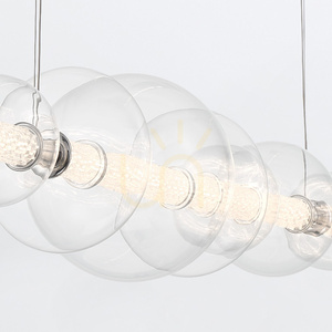 ATOMO ö-lampa - 7 ljuskällor - Polerad krom QUINTIESSE 7 ATOMO ö-lampa - 7 ljuskällor - Polerad krom QUINTIESSE small 7