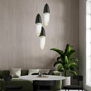 ECROU taklampa - Matt svart QUINTIESSE small 6