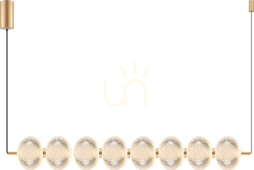 Kontrollera GALATEA Pendellampa DU31359/50W Guld 1xLED